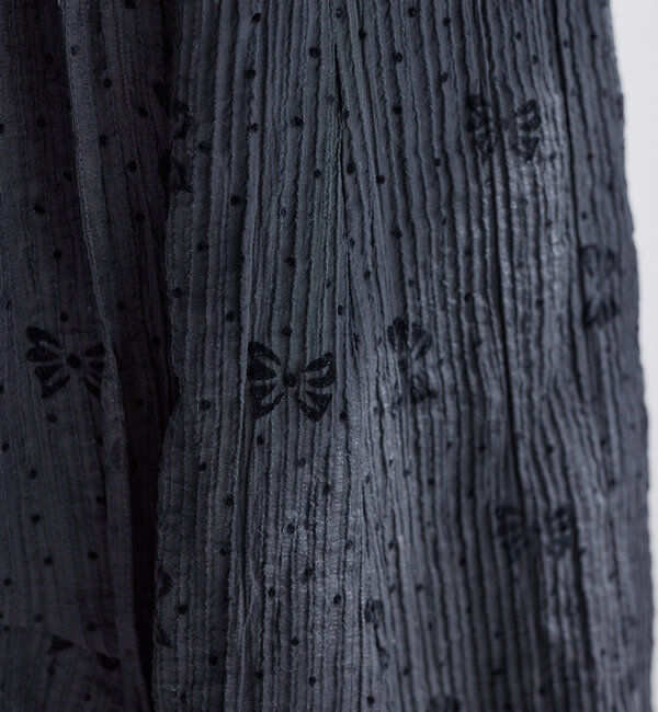  「【Black collection】イレヘムティアードロングワンピース」|ワンピース|