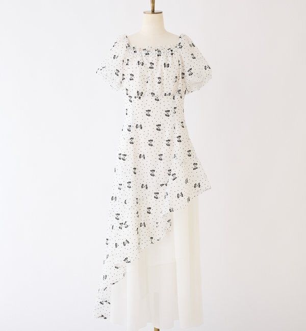  「【Black collection】イレヘムティアードロングワンピース」|ワンピース|