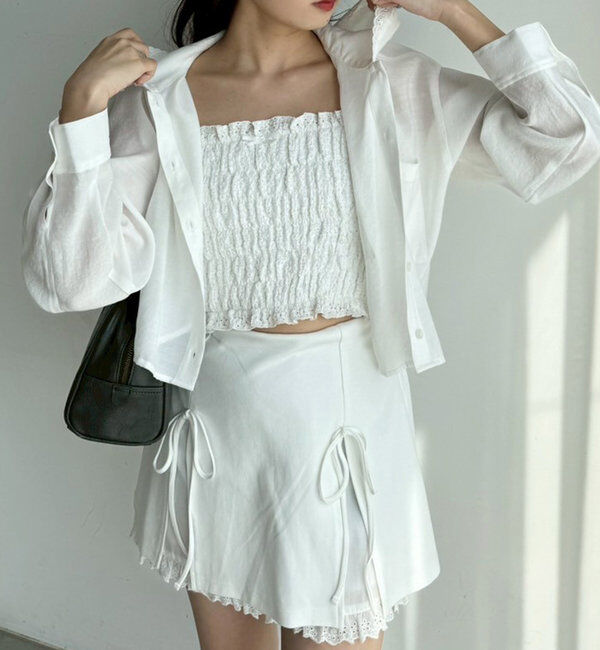  「フードシャツ」|シャツ・ブラウス|オフホワイト