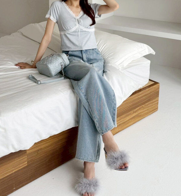  「チャーム付きキルティングバニティバッグ」|ショルダー・メッセンジャー|