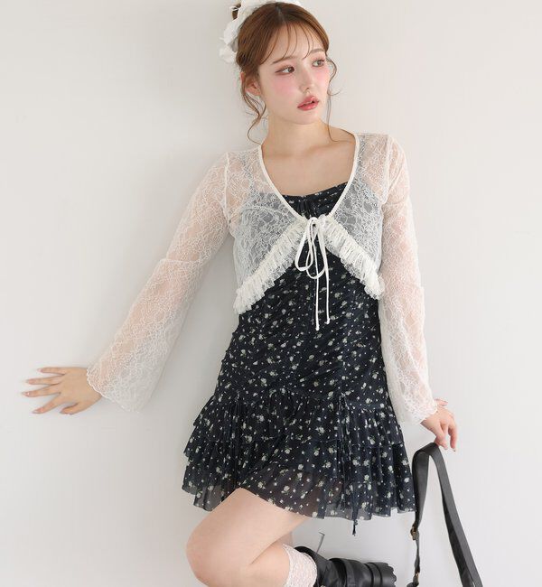  「レースカーディガン」|プルオーバー|
