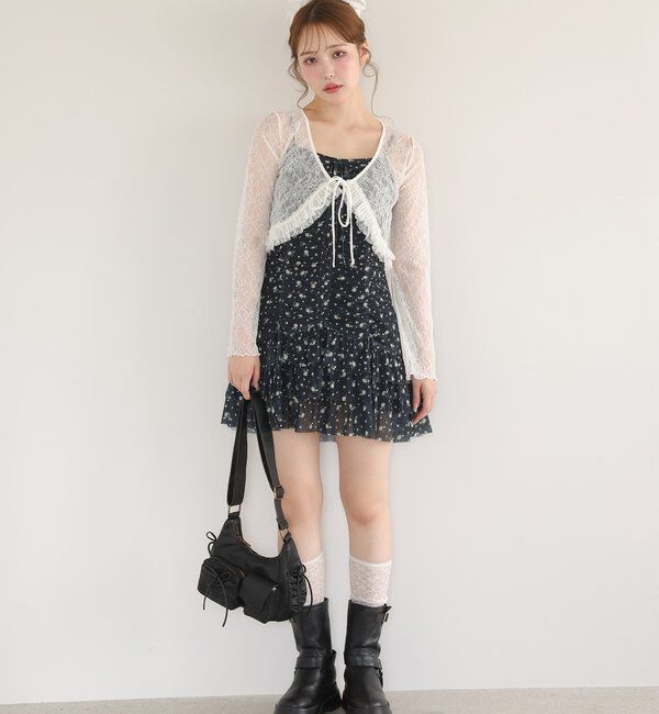  「レースカーディガン」|プルオーバー|