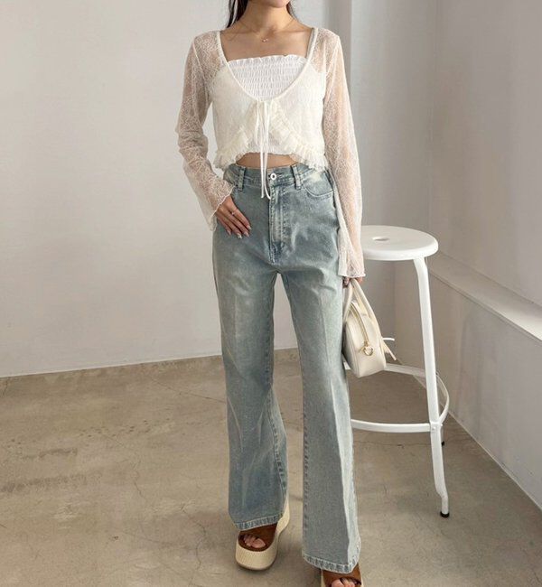  「レースカーディガン」|プルオーバー|