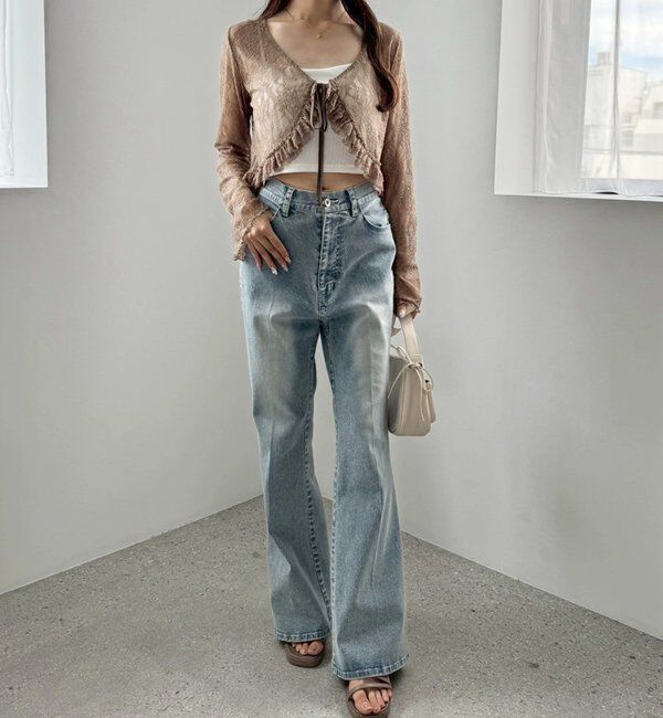  「レースカーディガン」|プルオーバー|