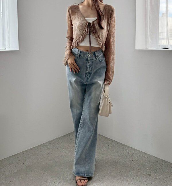  「レースカーディガン」|プルオーバー|