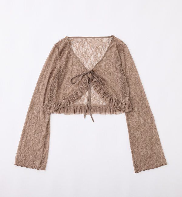  「レースカーディガン」|プルオーバー|