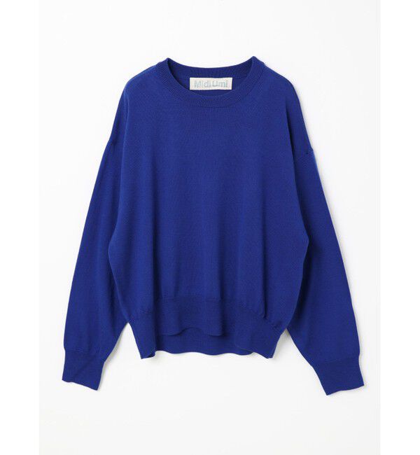 MidiUmi「MidiUmi クルーネックショートプルオーバー」|ニット・セーター|