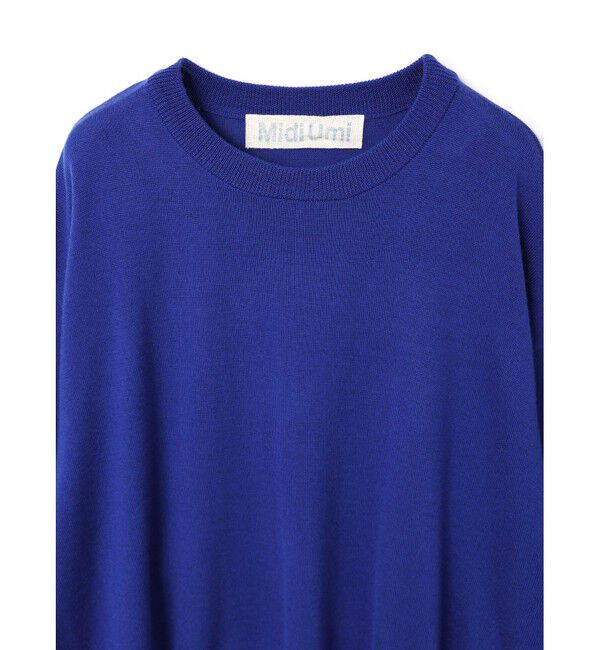 MidiUmi「MidiUmi クルーネックショートプルオーバー」|ニット・セーター|