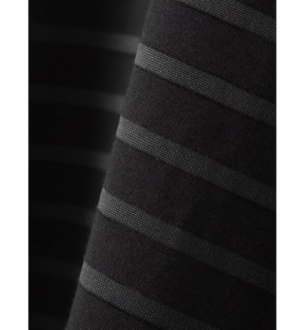 mizuiro ind「mizuiro ind オパール加工プリントワイドチュニック」|Tシャツ・カットソー|