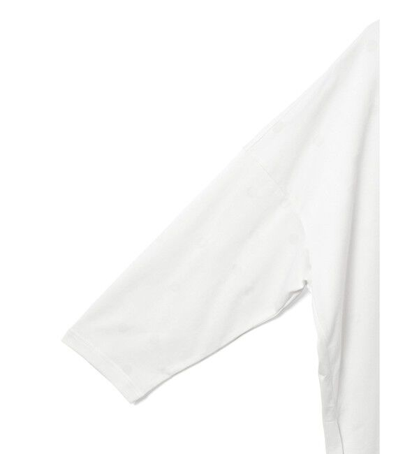 mizuiro ind「mizuiro ind オパール加工プリントワイドチュニック」|Tシャツ・カットソー|