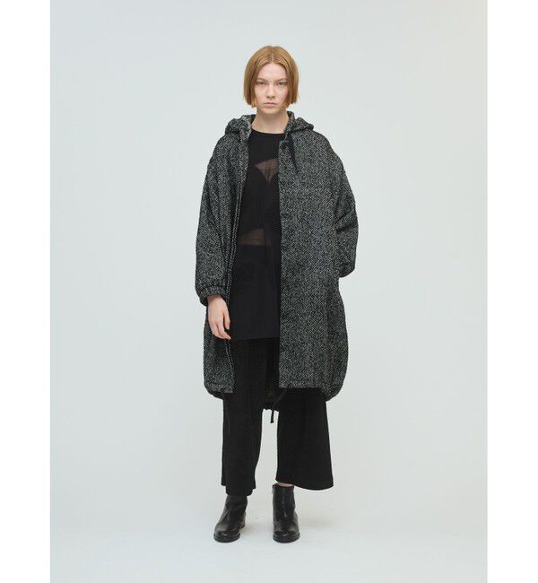 mizuiro ind「mizuiro ind ベロアジャカードタックパンツ」|その他|