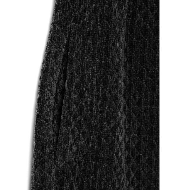 mizuiro ind「mizuiro ind ベロアジャカードタックパンツ」|その他|