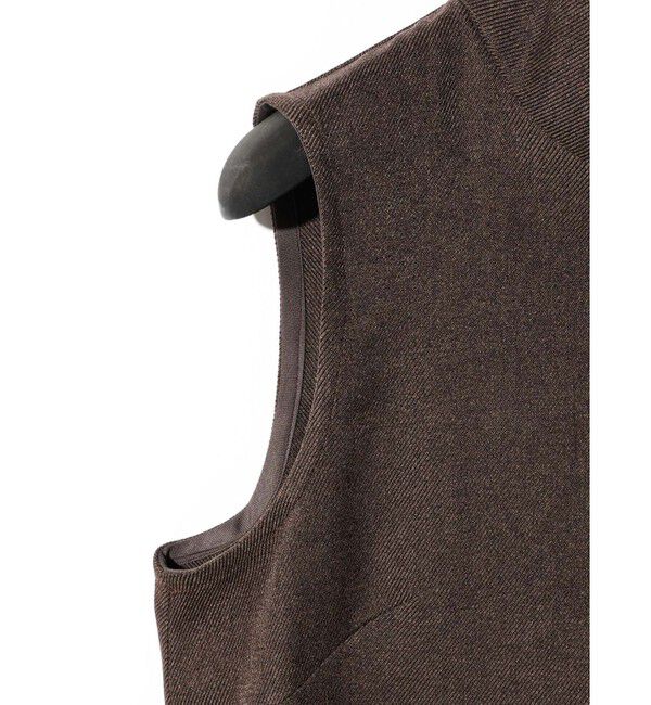 MIDIUMISOLID「MIDIUMISOLID for Ladies ハイネックノースリーブワンピース」|ワンピース|