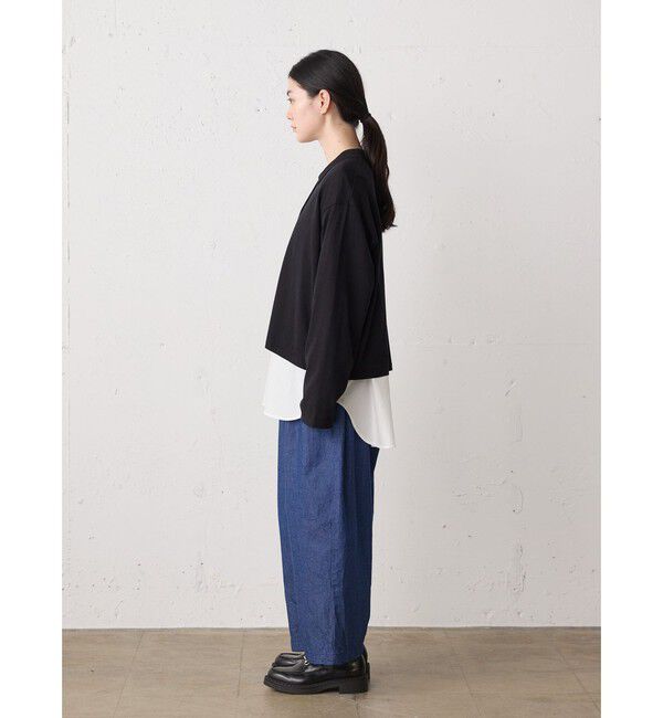 MidiUmi「MidiUmi ニットシャツカーディガン」|カーディガン|