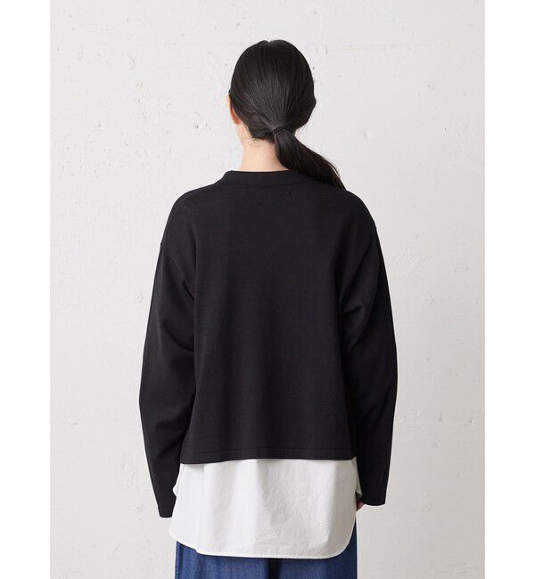 MidiUmi「MidiUmi ニットシャツカーディガン」|カーディガン|