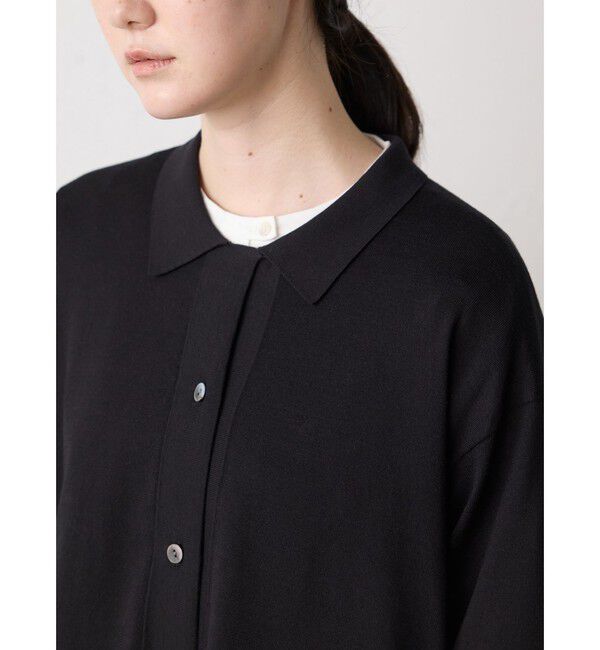 MidiUmi「MidiUmi ニットシャツカーディガン」|カーディガン|