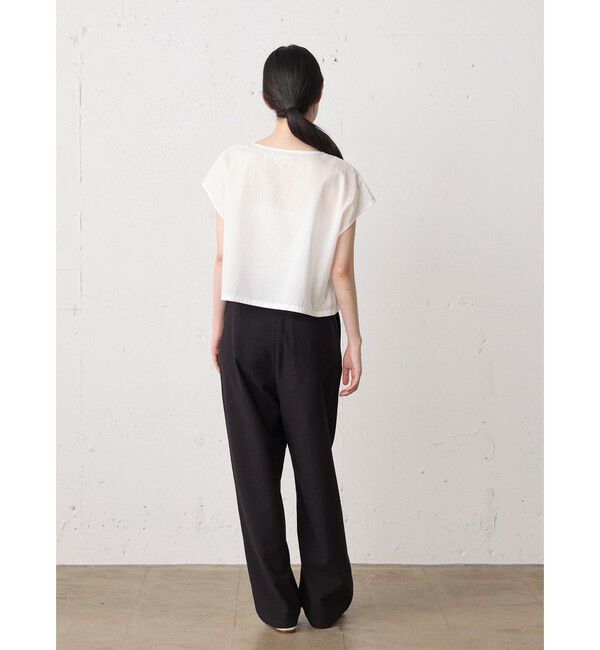 MidiUmi「MidiUmi ピンタックレースベスト」|ベスト・ジレ|