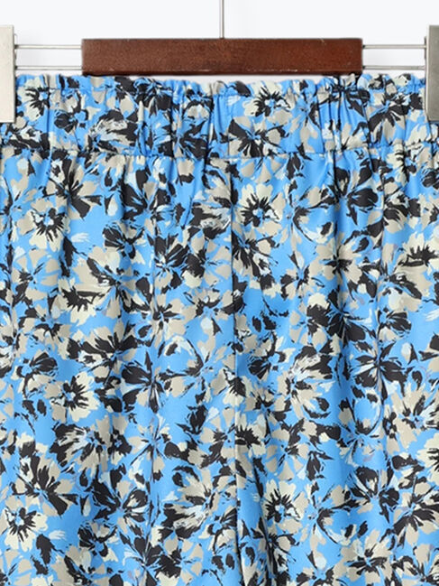 Te chichi「【Atelier Bloom】フラワープリントイージーパンツ」|その他|