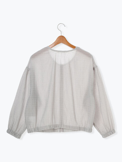 Lugnoncure「ノーカラーカットブルゾン」|ブルゾン・スタジャン|