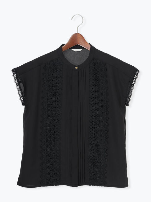 Te chichi「スカラップレースフレンチスリーブブラウス」|シャツ・ブラウス|