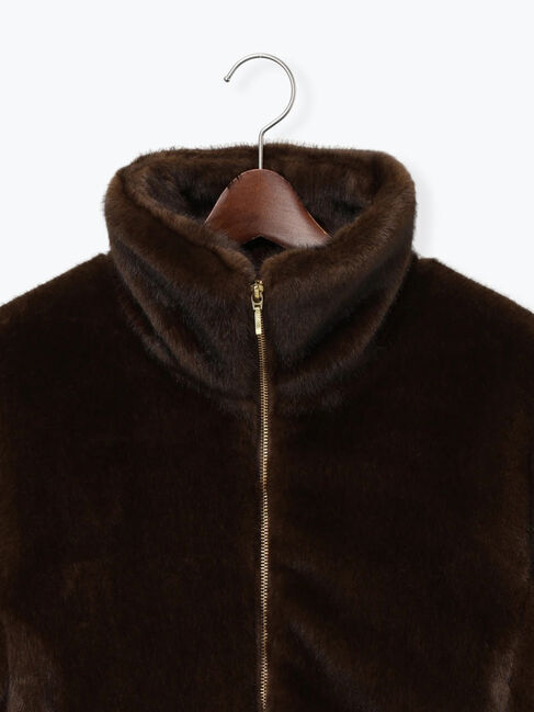 Te chichi「【宮本茉由着用】グラデーションファースタンドジャケット」|その他|