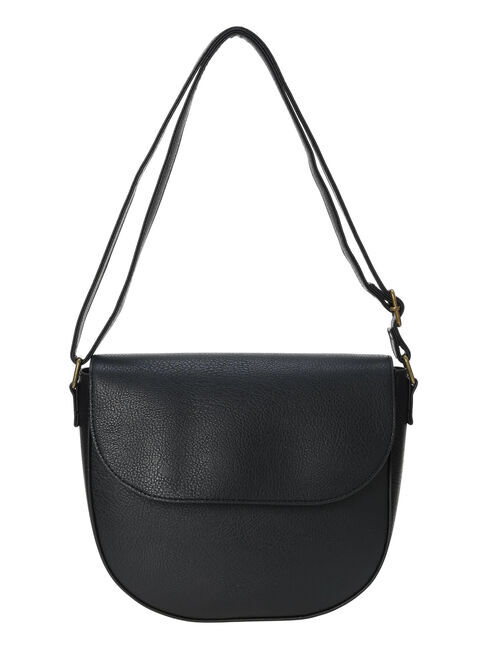 Samansa Mos2「ラウンドショルダーバッグ」|その他|ブラック