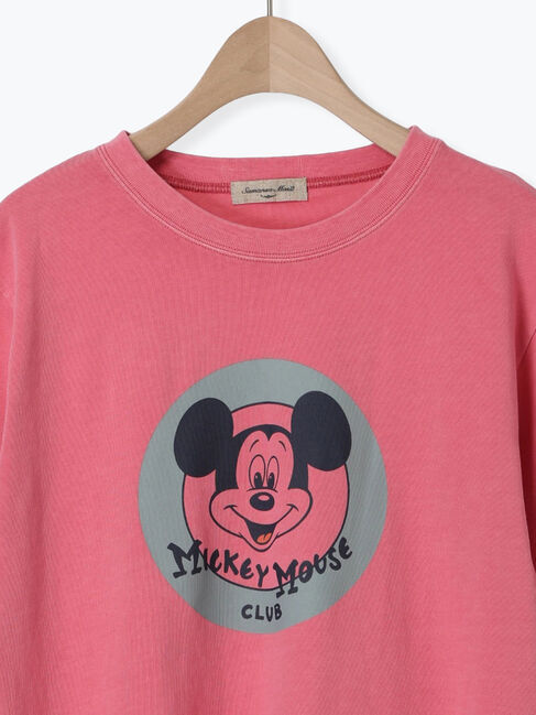 Samansa Mos2「【Disney】ミッキー&フレンズ/ヴィンテージライクTシャツ」|Tシャツ・カットソー|