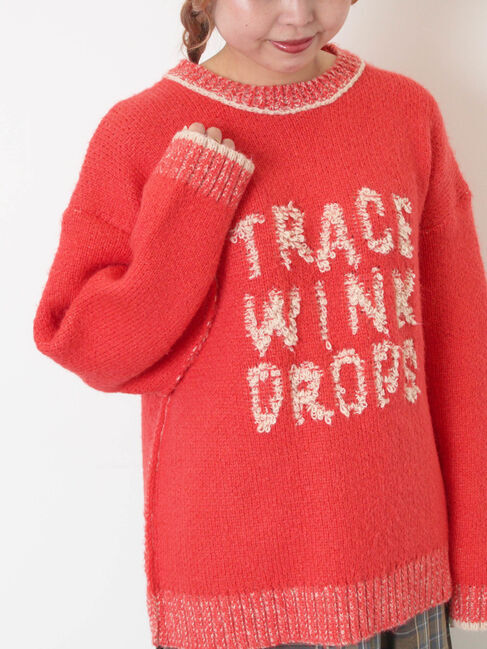 SM2「ループロゴニットプルオーバー」|ニット・セーター|