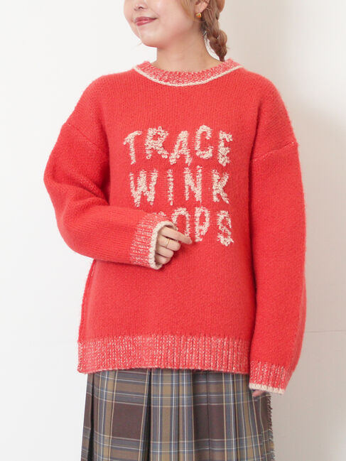 SM2「ループロゴニットプルオーバー」|ニット・セーター|