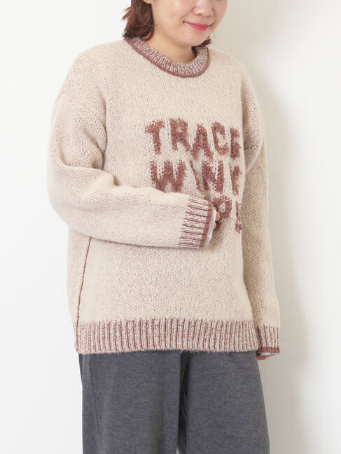 SM2「ループロゴニットプルオーバー」|ニット・セーター|