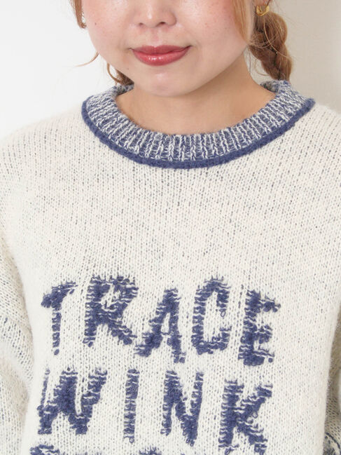 SM2「ループロゴニットプルオーバー」|ニット・セーター|