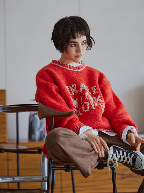 SM2「ループロゴニットプルオーバー」|ニット・セーター|