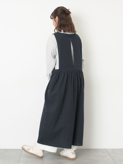 Samansa Mos2「【WEB限定】バックスリットジャンスカ」|ワンピース|