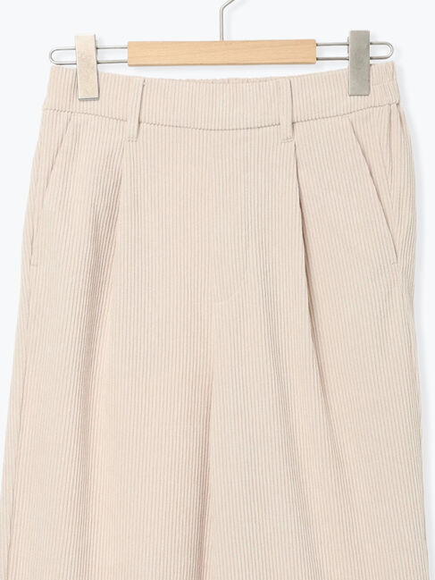 Samansa Mos2 blue「カットコールパンツ」|その他|