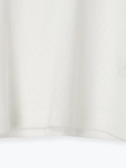 Samansa Mos2 Lagom「パターンメッシュカットソー」|Tシャツ・カットソー|