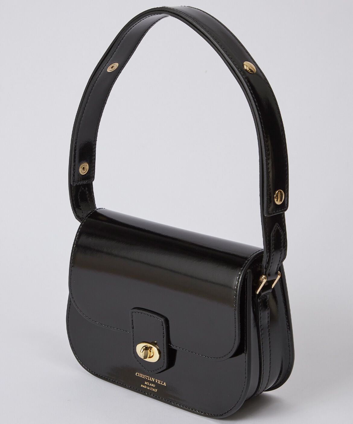 INED「《SUPERIOR CLOSET》フラップレザーショルダーバッグ《CHRISTIAN VILLA》」|ハンドバッグ|