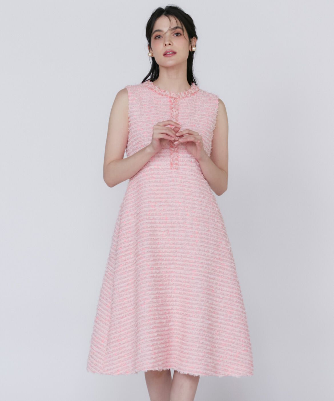 Maglie le cassetto「《M Maglie le cassetto》リントンツイードワンピース《Linton Tweeds》」|ワンピース|