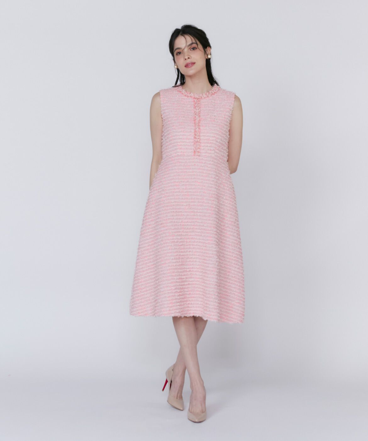 Maglie le cassetto「《M Maglie le cassetto》リントンツイードワンピース《Linton Tweeds》」|ワンピース|