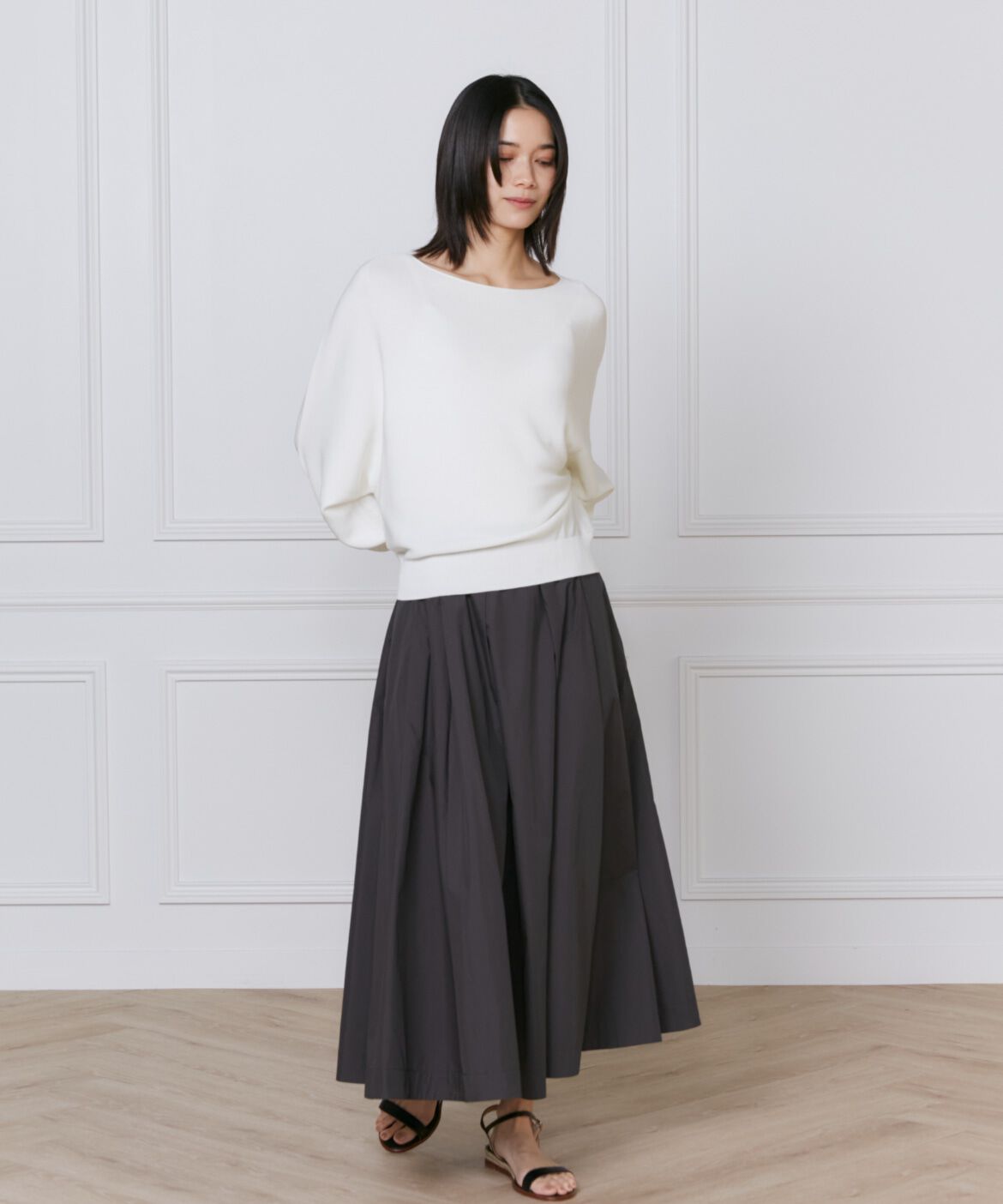 INED「ドルマンスリーブニット《Cuoo》」|ニット・セーター|