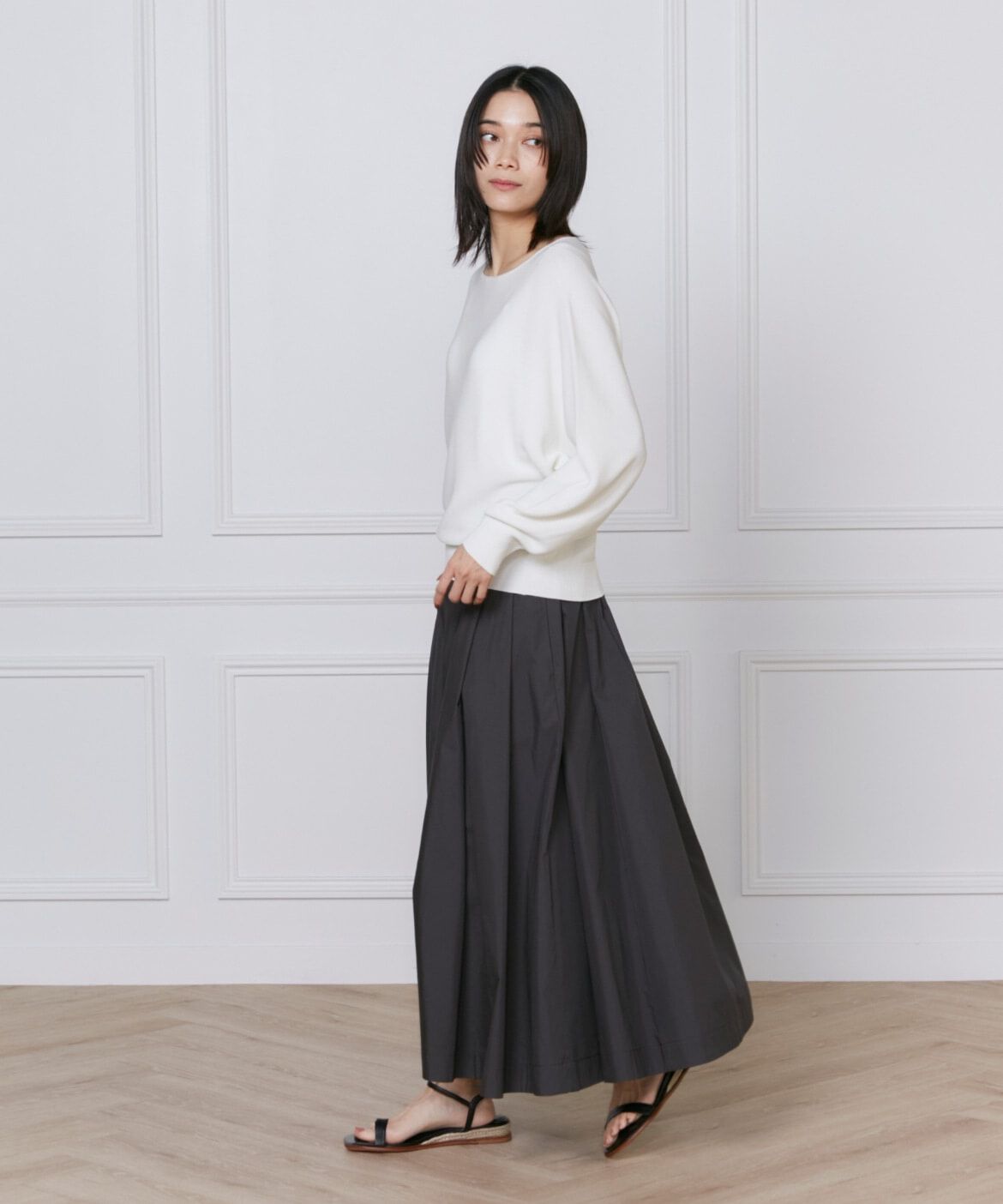 INED「ドルマンスリーブニット《Cuoo》」|ニット・セーター|