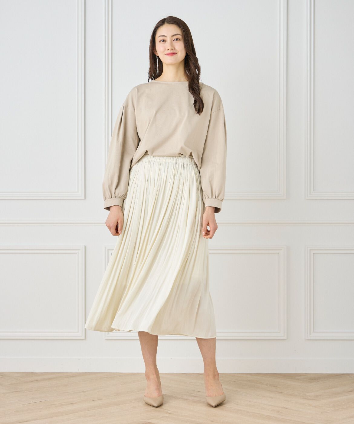 7-IDconcept.「ボリューム袖プルオーバー」|Tシャツ・カットソー|