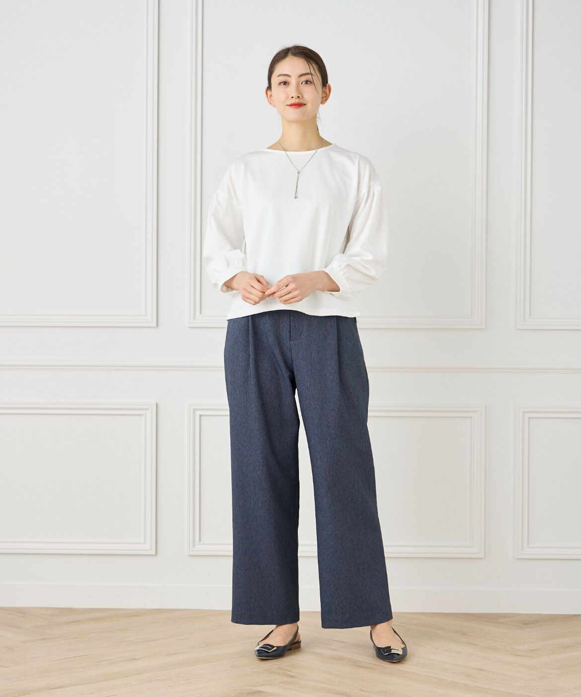 7-IDconcept.「ボリューム袖プルオーバー」|Tシャツ・カットソー|