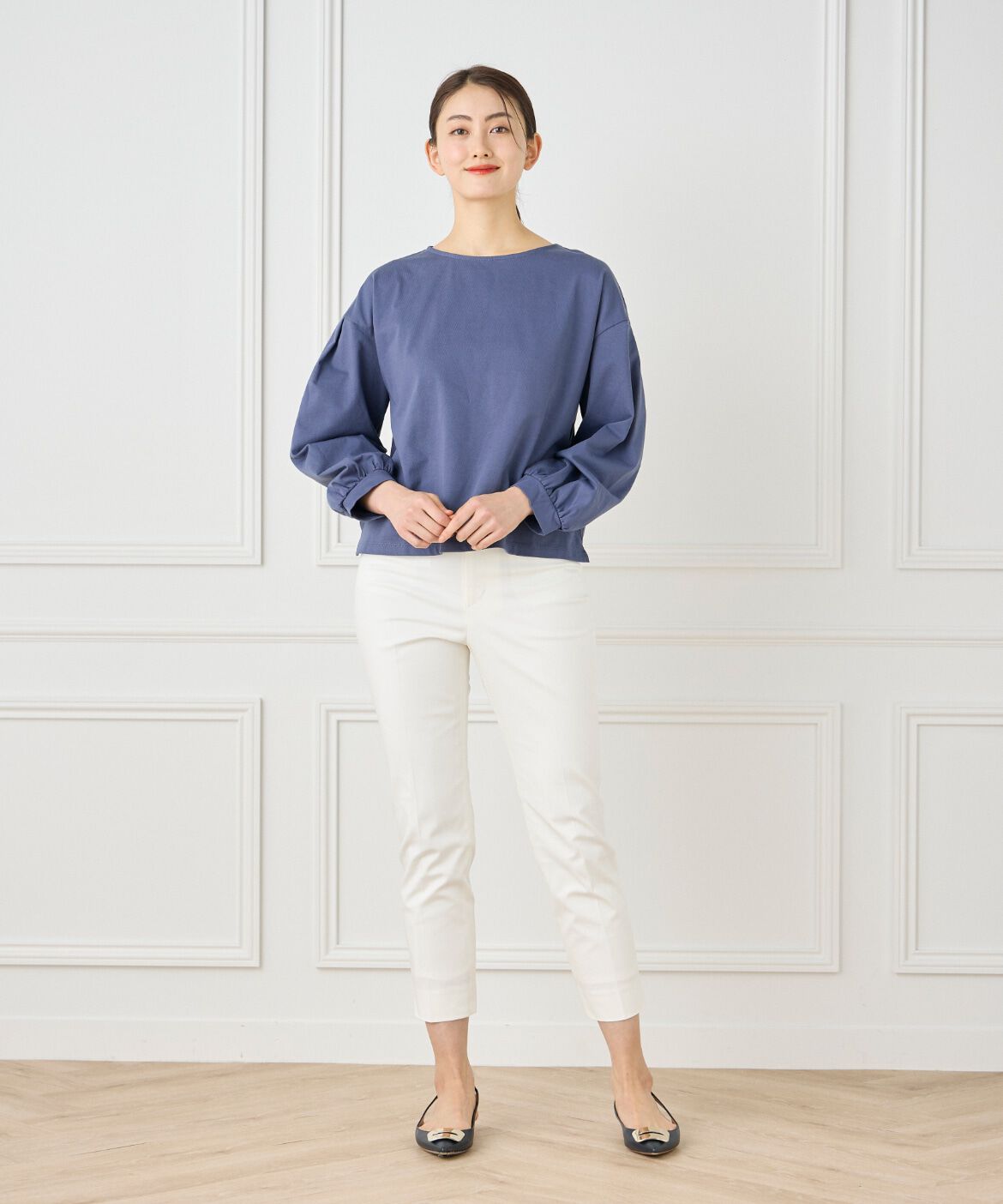 7-IDconcept.「ボリューム袖プルオーバー」|Tシャツ・カットソー|