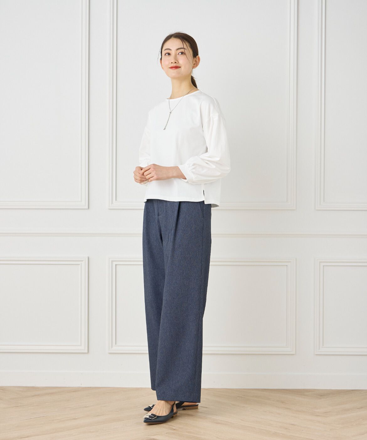 7-IDconcept.「ボリューム袖プルオーバー」|Tシャツ・カットソー|