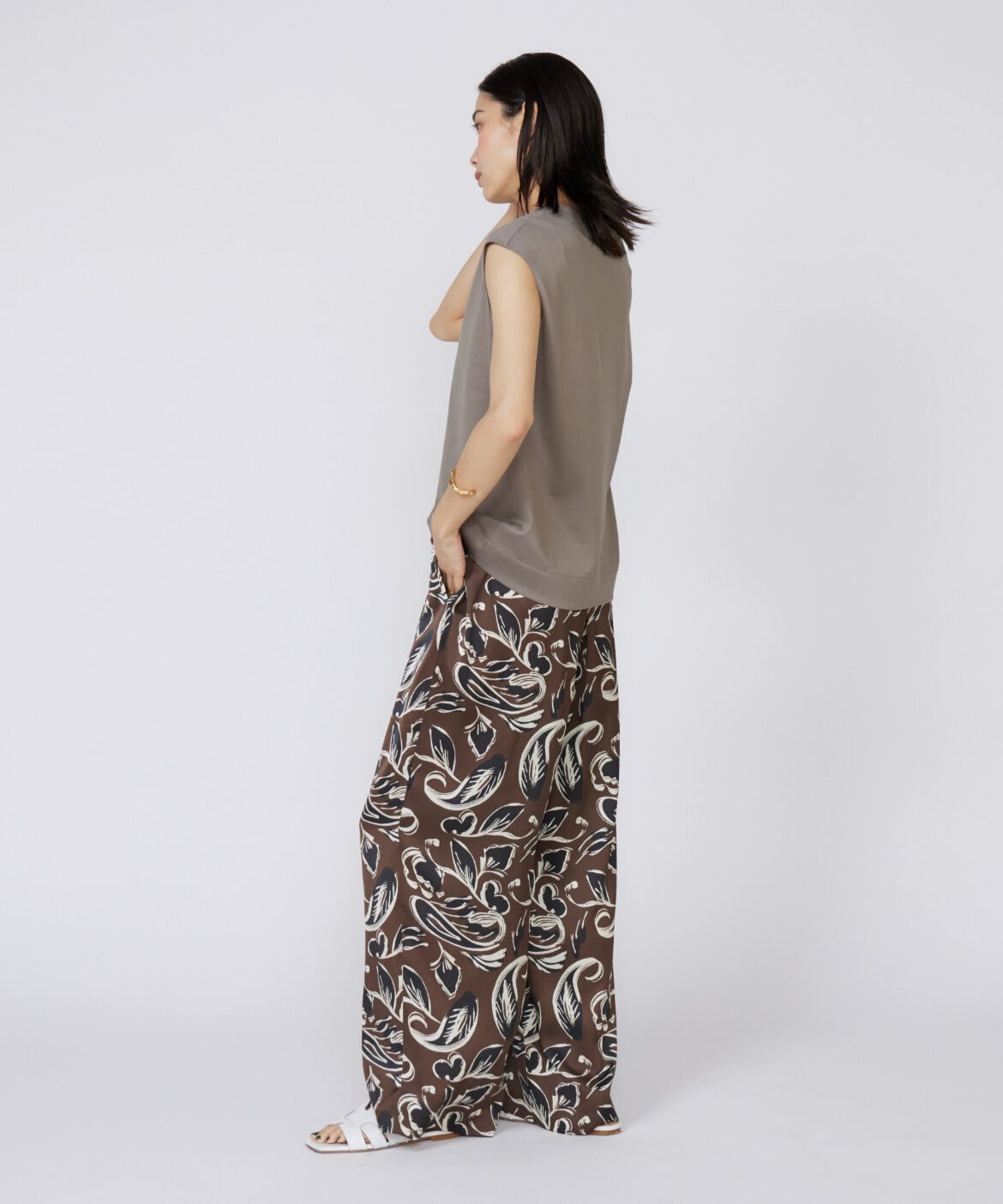 INED「フレンチスリーブトップス」|Tシャツ・カットソー|