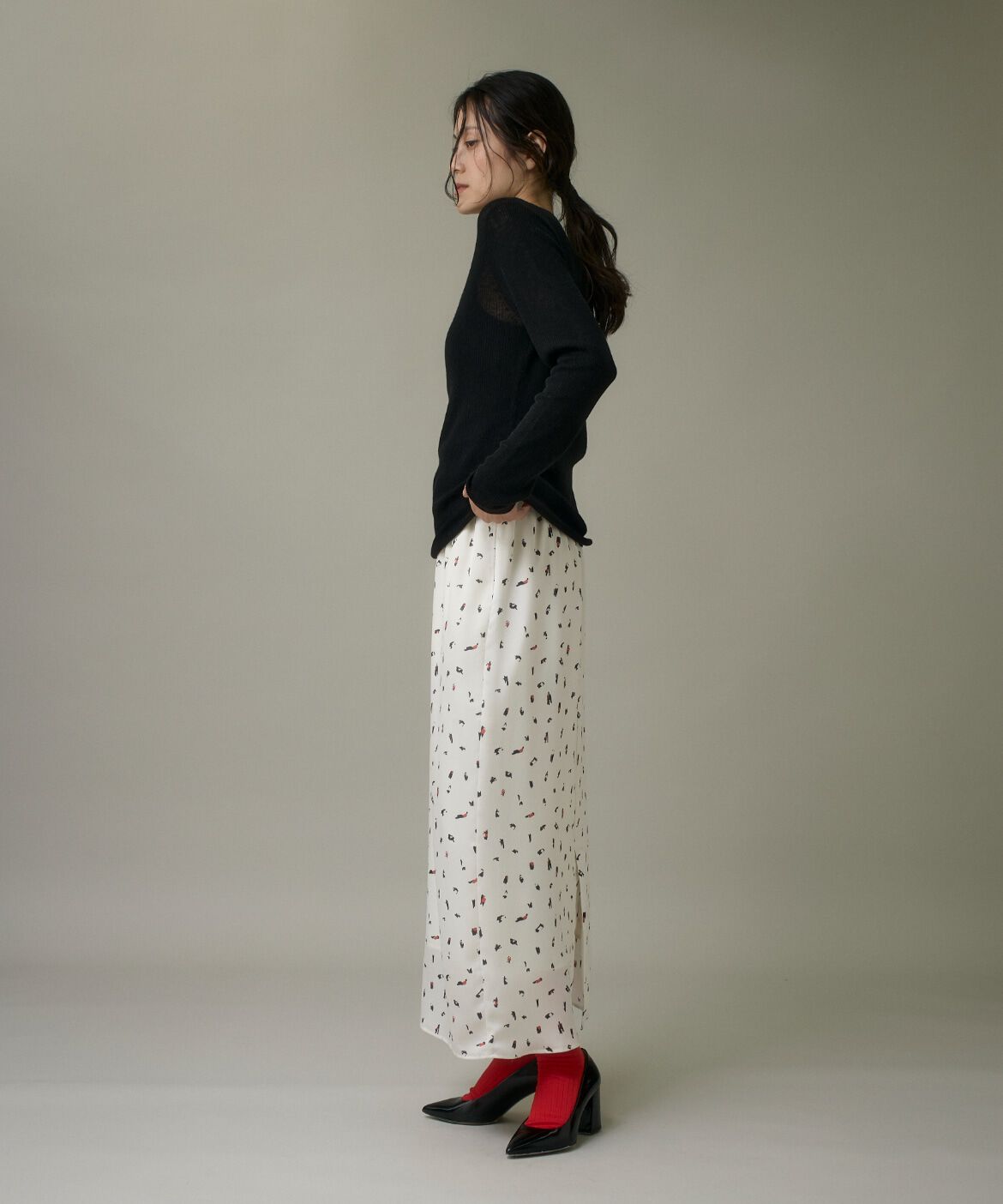 DAY by DAY it&rsquo;s international「モックネックリブニット《Melty air wool》」|ニット・セーター|