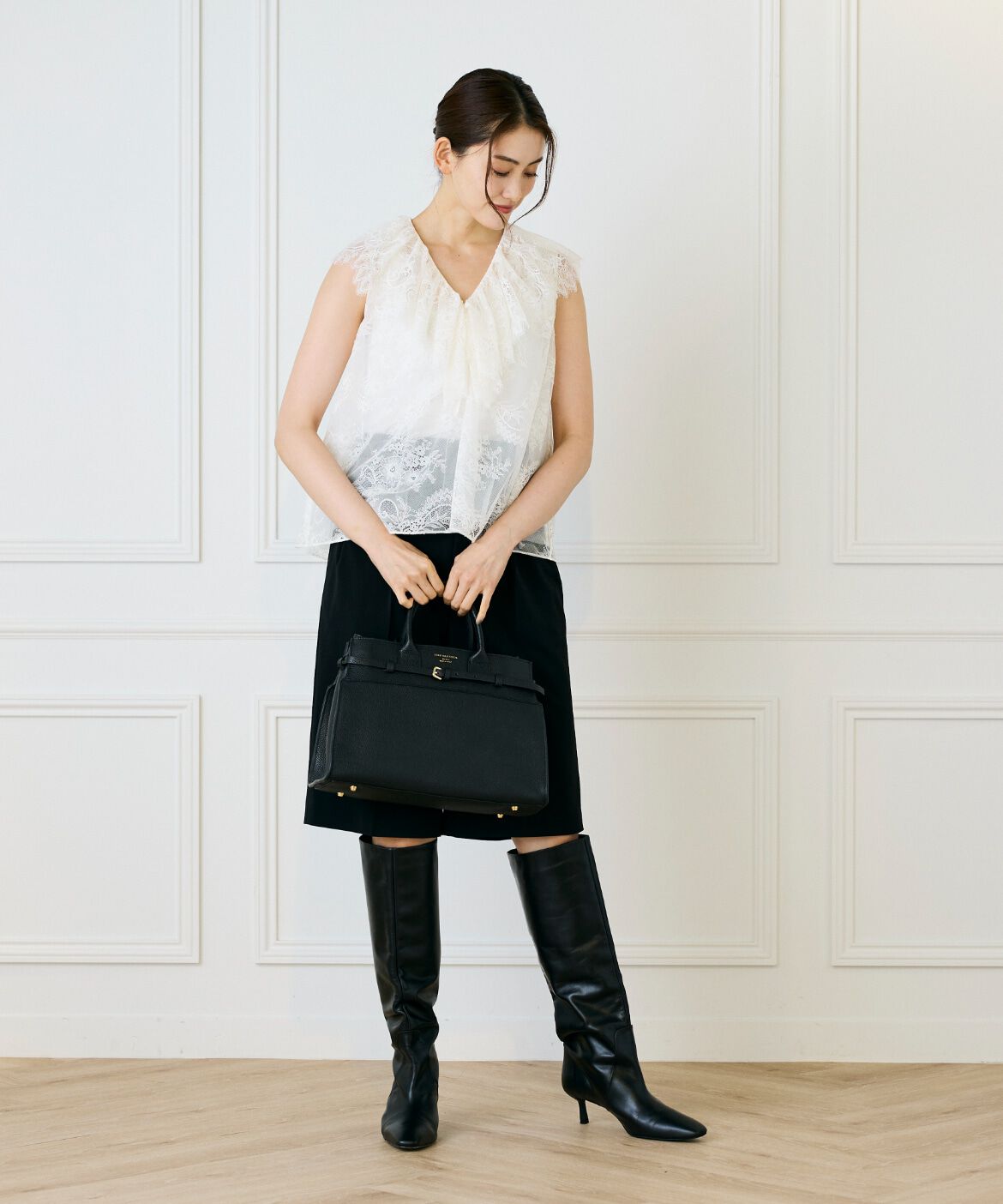 FAVORITE SUKINAMONO「ポーチ付きレザートートバッグ《CHRISTIAN VILLA》」|トートバッグ|