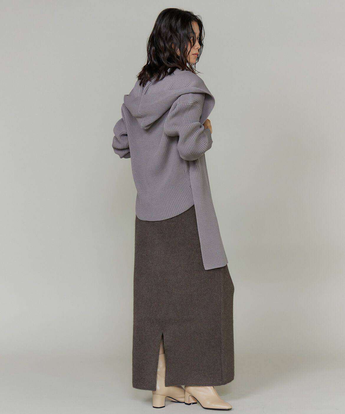 INED「フォックスブレンドタイトスカート《YVON》」|タイト|