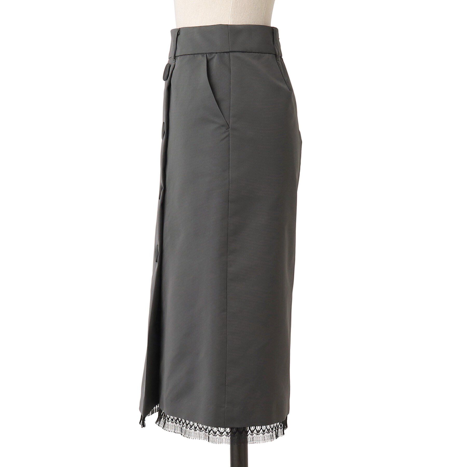 UNTITLED「ベーネグログランペンシルスカート」|スカート|