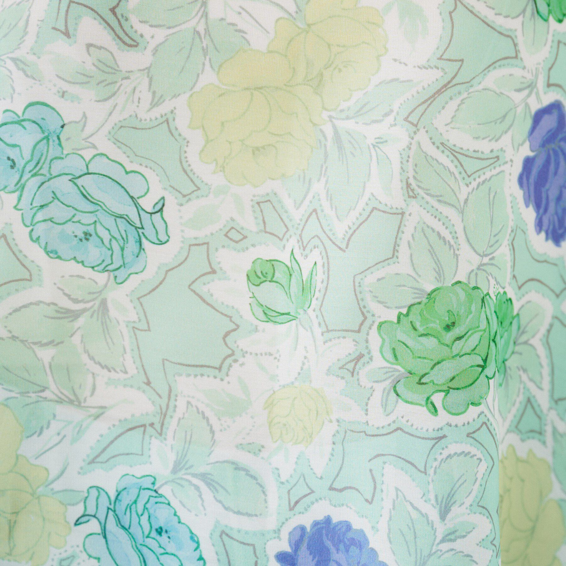 UNTITLED「【セットアップ可能】オールドフラワー プリントブラウス」|シャツ・ブラウス|